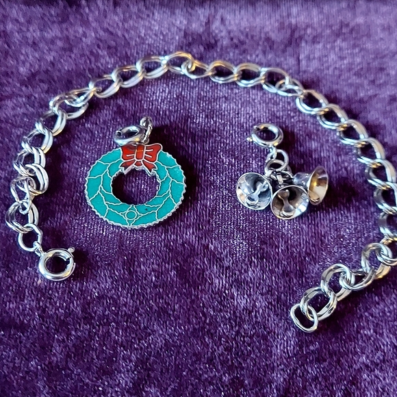 Sterling Silver Charm Bracelet - Picture 2 of 10